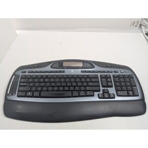 Logitech Bluetooth Desktop MX5000 Cordless Keyboard‎ Black & Gray Wireless